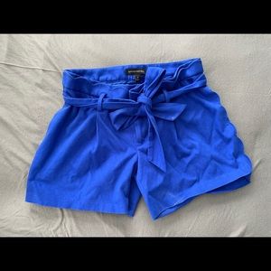 Blue shorts